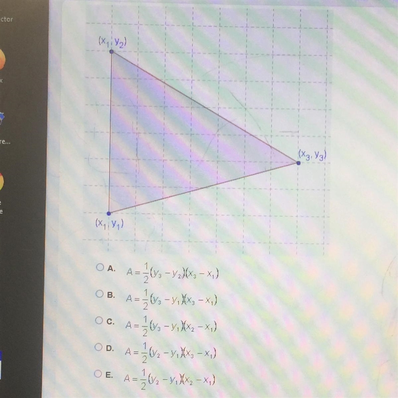 What is the area of the triangle-example-1