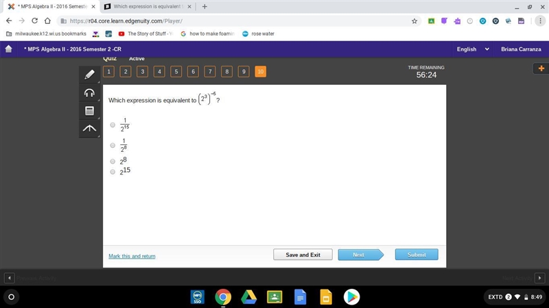 Which expression is equivalent to (look at picture)-example-1