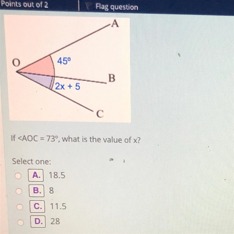 What is the value of x-example-1