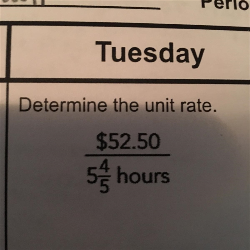 Determine the unit rate-example-1