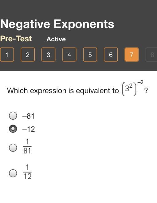 Which expression is equivalent to-example-1