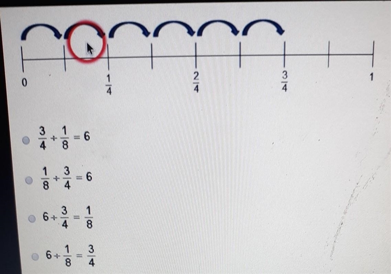 Which equation can be represented using the number line?​-example-1