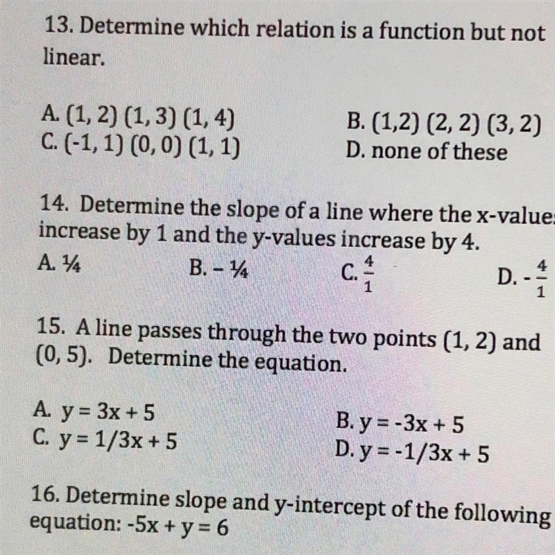 Help with number 15 please-example-1