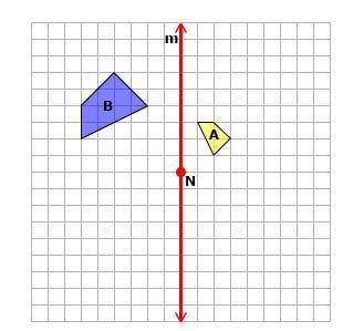 Which sequence of transformations shows that figure B is similar to figure A? A. Figure-example-1