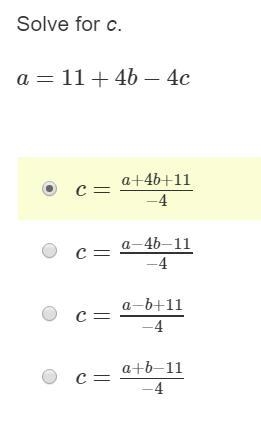 HELP! Thanks! What does c equal?-example-1