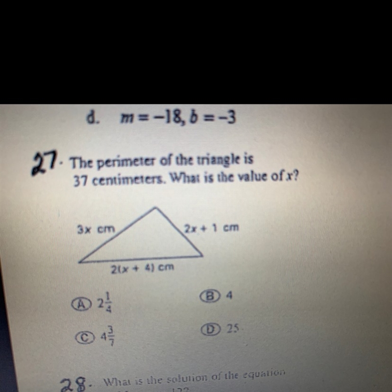 I need help with 27. Please provide an explanation.-example-1