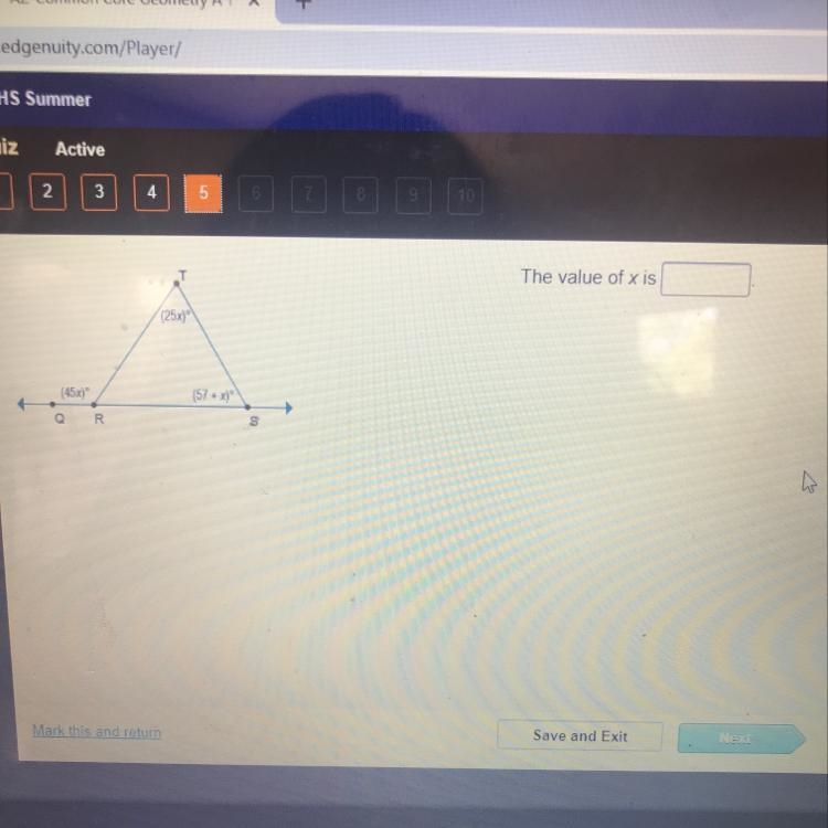 What is the value of x ??-example-1