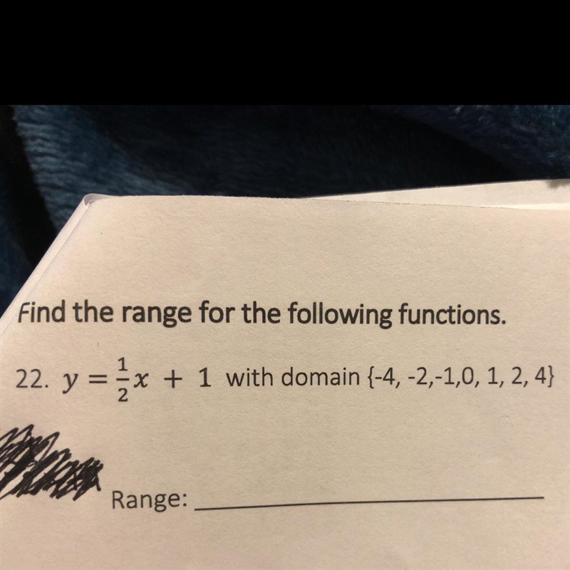 Pls help me find the range and please explain if you can.-example-1