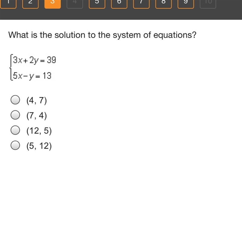 Please help what is the solution to the system of equations?-example-1