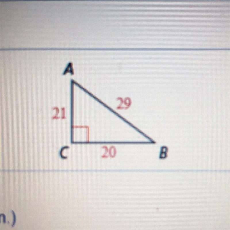 Write the ratio for cos B-example-1