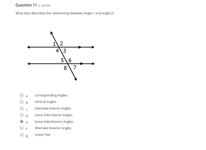 What is the realtionship between angle 1 and angle 2​-example-1