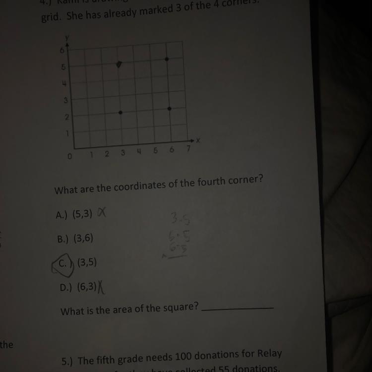 WHAT IS THE AREA OF THE SQUARE????? Help me please-example-1