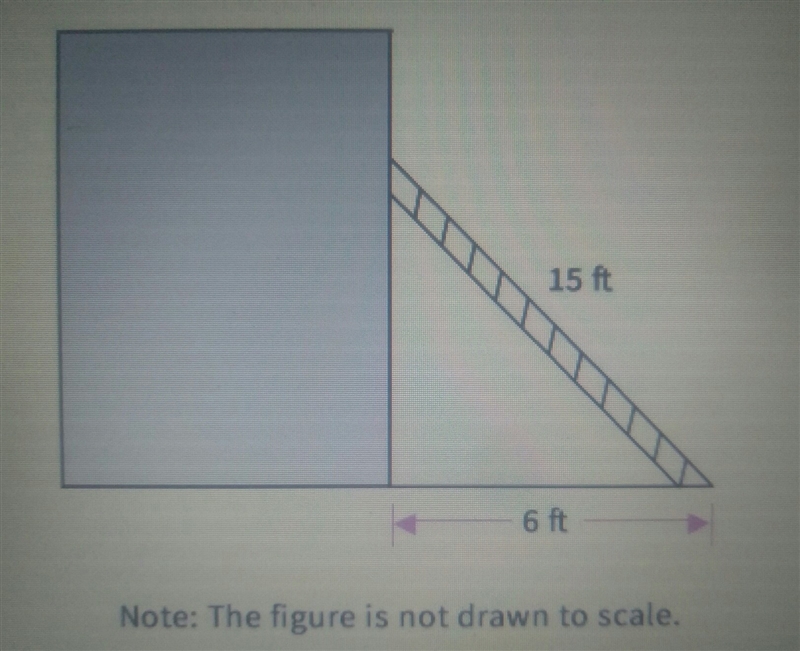 PLEASE HELP!! A.S.A.P!!! The Pythagorean Theorem Right Triangle Trigonometry. A painter-example-1