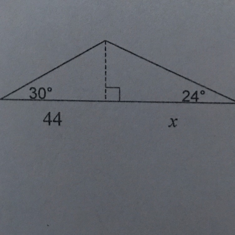 Solve for x and then find the area of the figure .-example-1