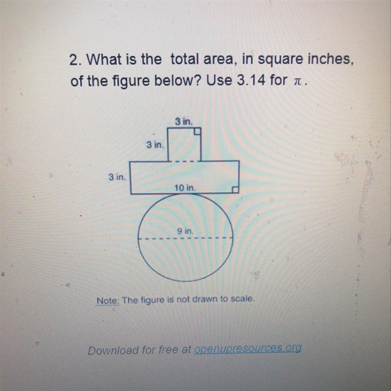 What is the area of this object-example-1