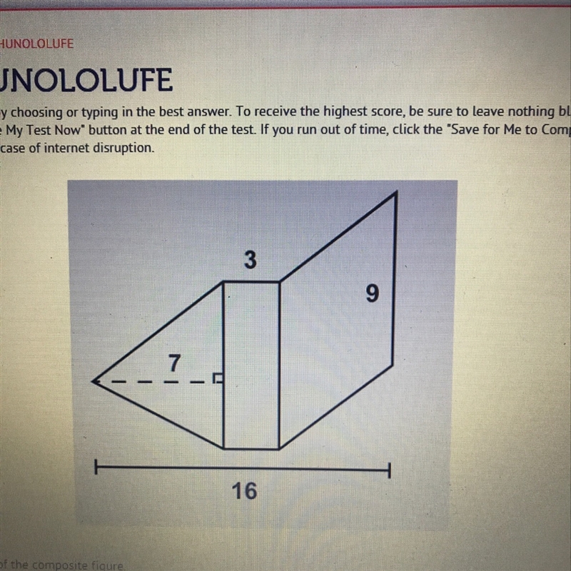 Find the area of the composite figure-example-1