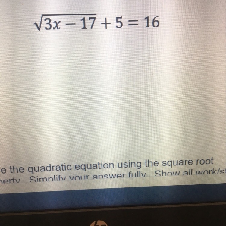 Solve For x . Show all steps / work !-example-1