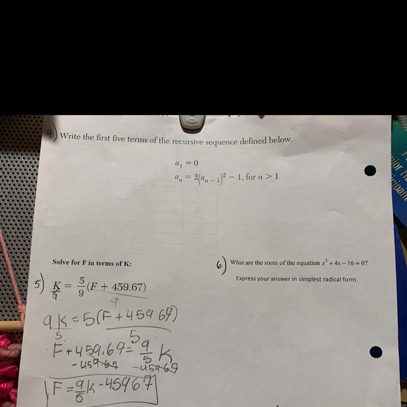 Help with 4 and 6 And is 5 correct?-example-1