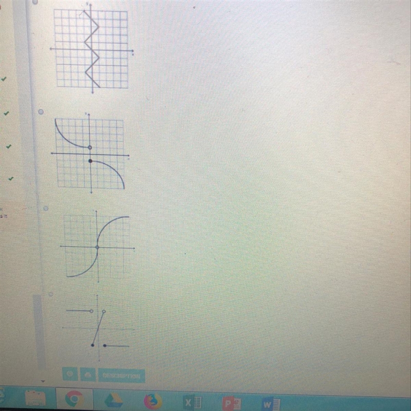 Which graph below does not represent a function?-example-1