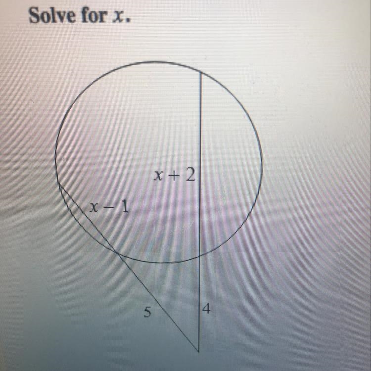 Solve for x in the picture please-example-1