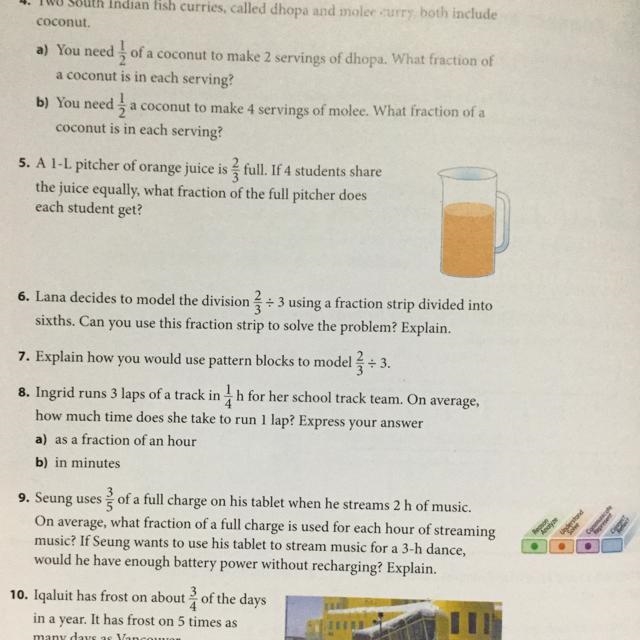 I need help on number 8b the answer is 5 minutes but I don’t know how they got that-example-1