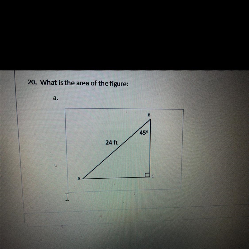 What is the area of the figure:-example-1