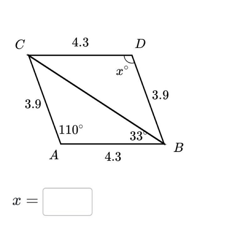 What is the value of x in the figure below-example-1