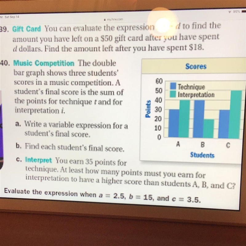 Please only do 40 (a,b, and c)-example-1