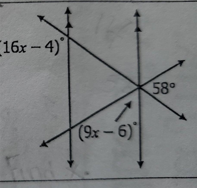 Find the value of x please ​-example-1