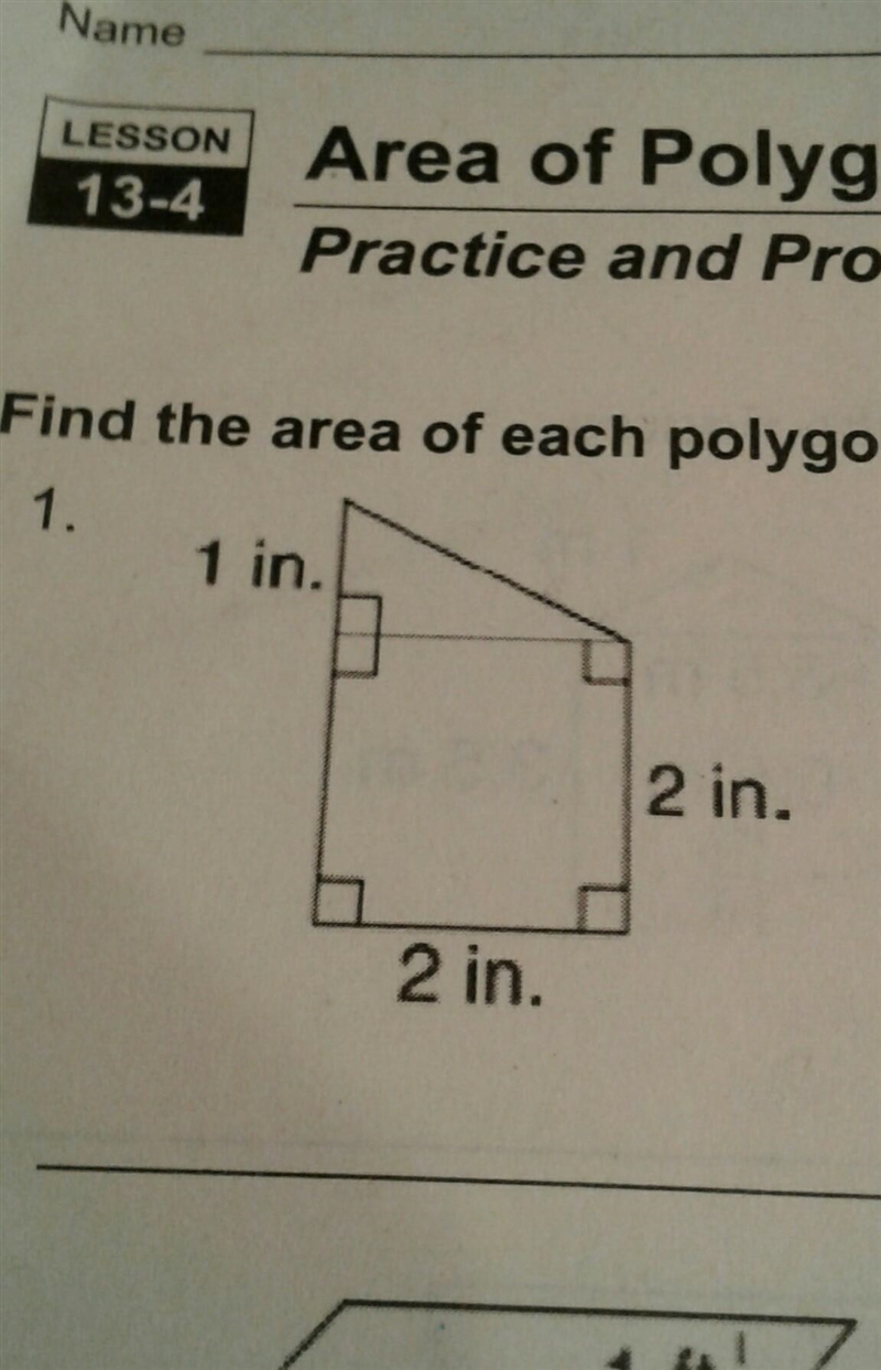 Find the area of each polygon​-example-1