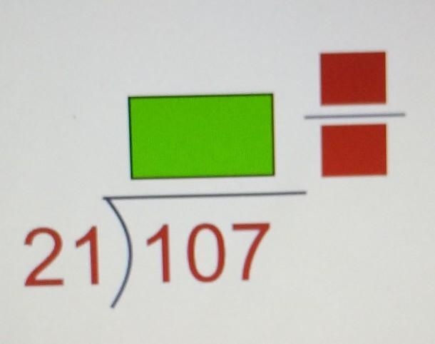 107 divided by 21 with a fraction remainder ​-example-1