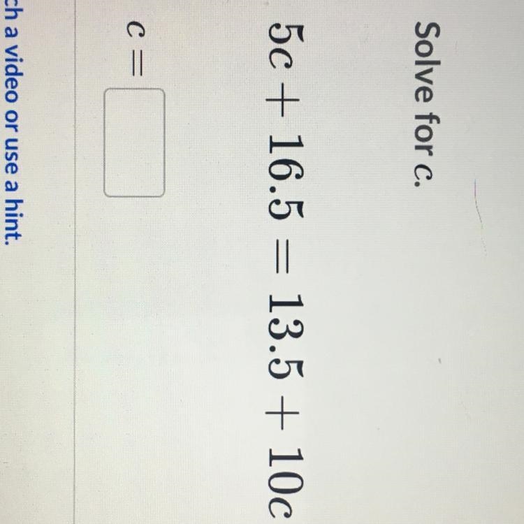 What do I do to solve for C-example-1