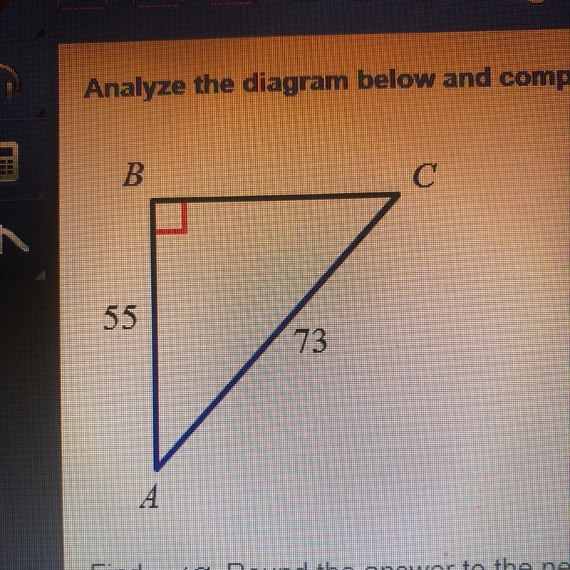 Find the measurement of angle c. round to the nearest hundredth-example-1