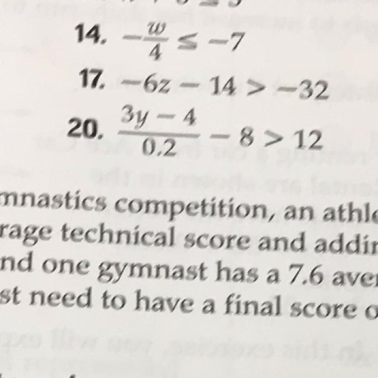 Solve each inequality (question 20 please, already have 14 and 17 figured out)-example-1