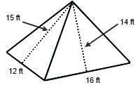 What is the total surface area of the rectangular pyramid below?-example-1