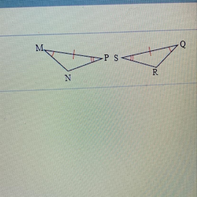 AAS theorem SSS postulate SAS postulate ASA postulate Which one?-example-1