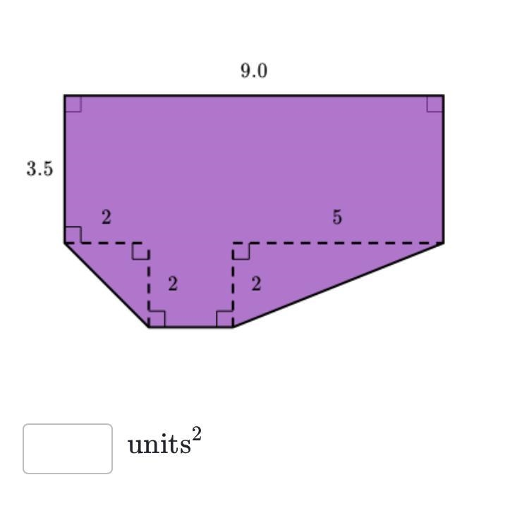 Find the area of the shape shown below. HURRY!-example-1