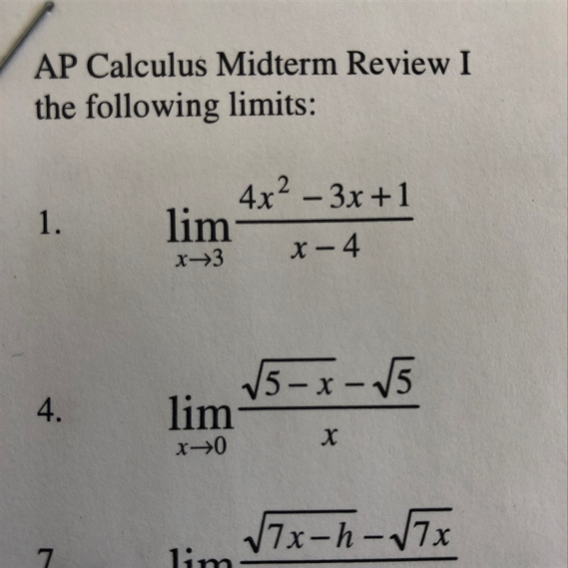 How to evaluate question number 4-example-1