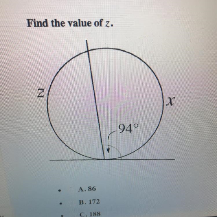 Find the value of Z in the picture-example-1