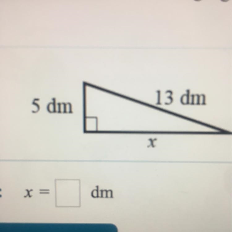 Find x in the following right triangle. Helppppp-example-1