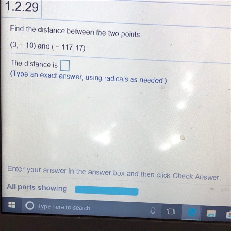 What is the distance-example-1