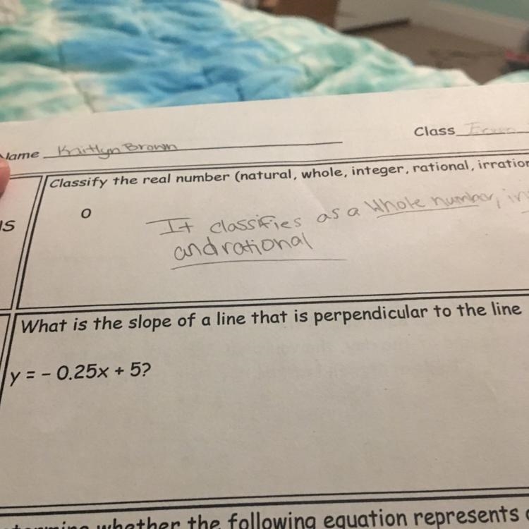 What is the slope of a line that is perpendicular to the line?-example-1