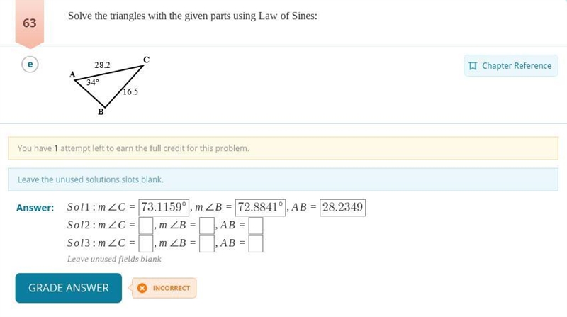 I have two Law Of Sines Problems that I need to Help Solved! Please!! give me a minute-example-1