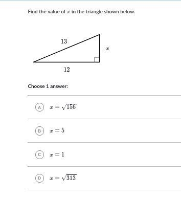 Please help! I need to find the value of x. Thank you!-example-1