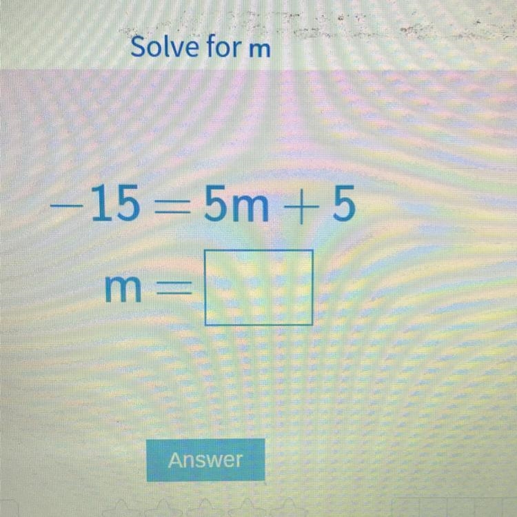 How do I solve for m???-example-1