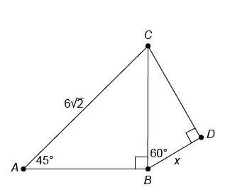 60 POINTS What is the value of x?-example-1