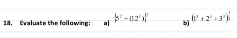 Evaluate the following-example-1