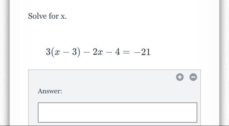 QUICK PLEASE !!! SOLVE FOR X-example-1