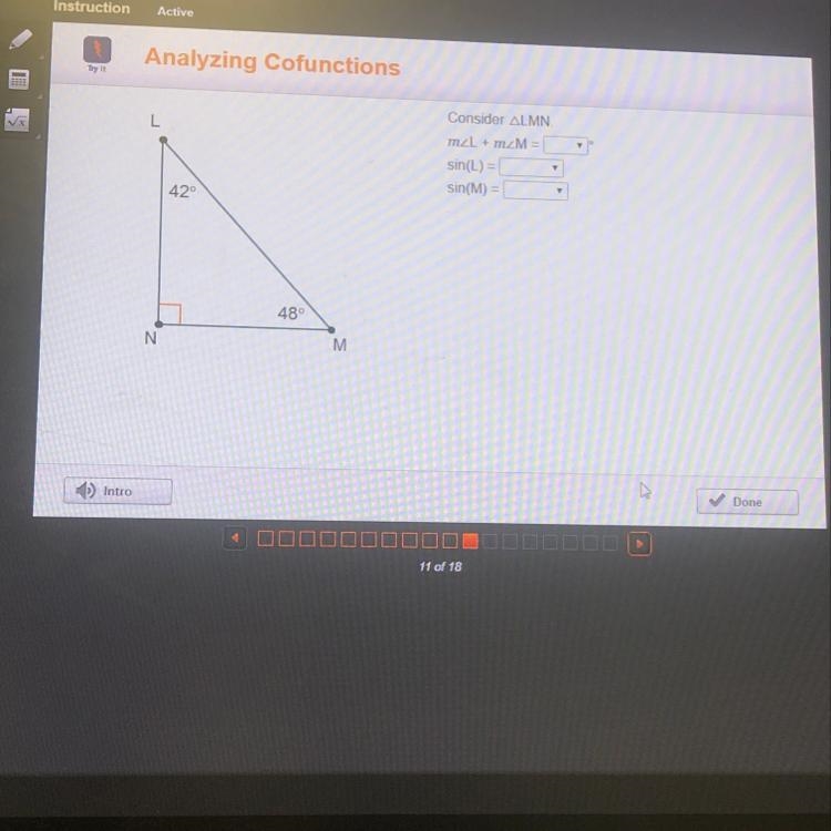 Consider triangle LMN-example-1