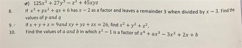 Can anyone explain how to do the 8th question ?-example-1